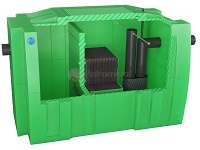 Принцип работы сепаратора очистки нефтепродуктов