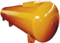 Подземный резервуар с нашим логотипом