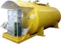 Двухсекционный топливозаправочный пункт