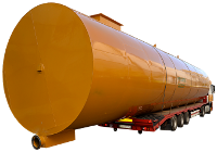 Резервуар и топливный модуль на отгрузке