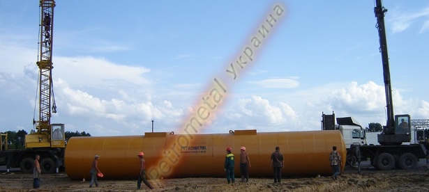 Резервуар сталевий двостінний